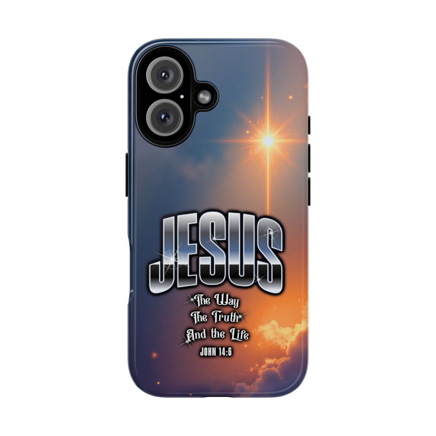 JESUS — The Way, The Truth, The Life — Radiant Sunrise Edition Phone Case