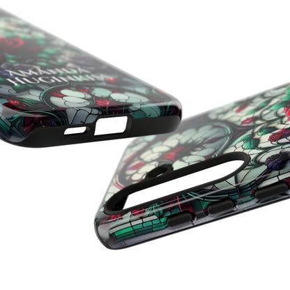 Cathedral Dawn Roses - Personalized Phone Case