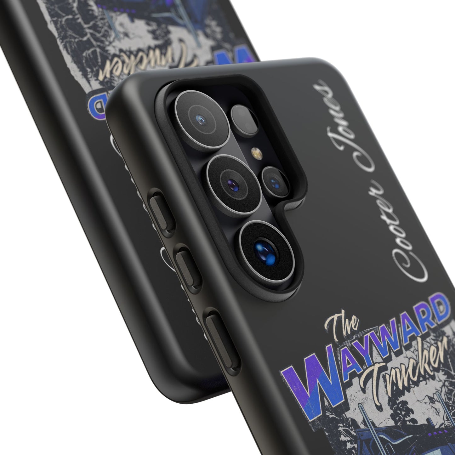 The Wayward Trucker™ Midnight Blue Edition— Personalized Phone Case