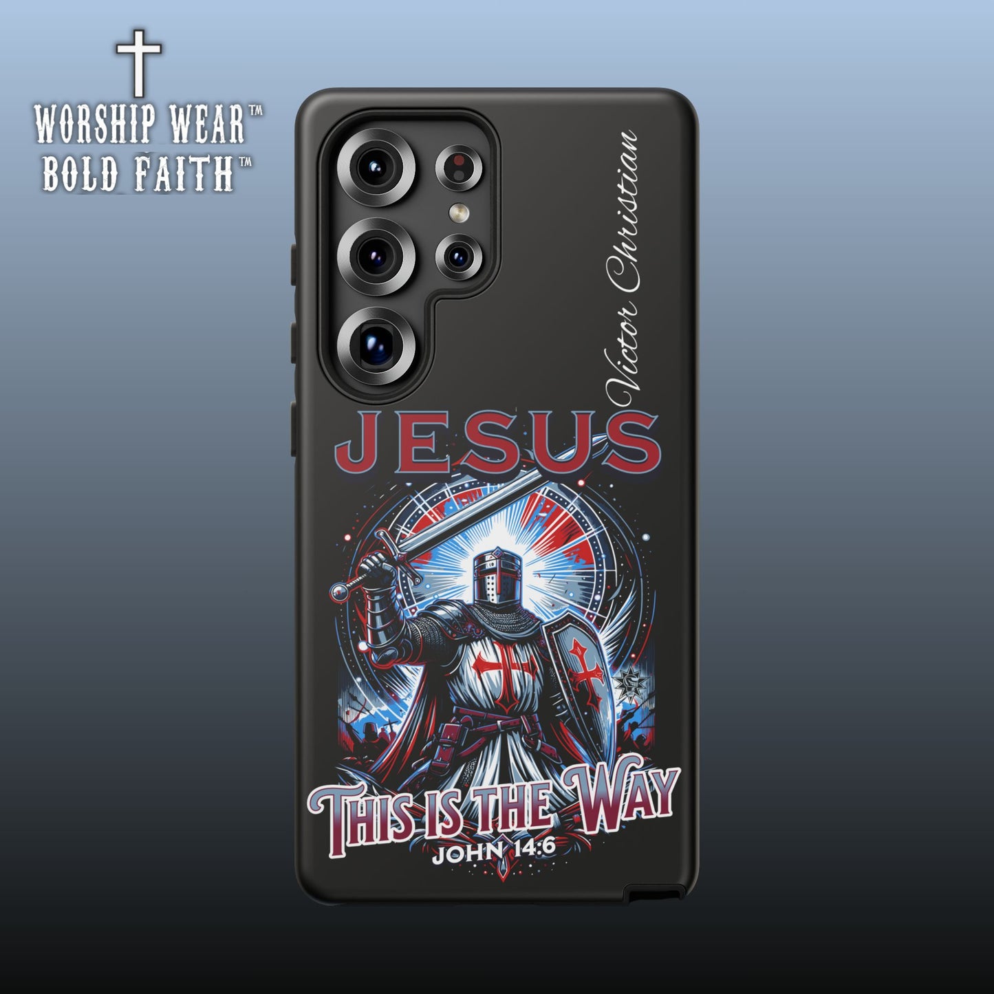 Jesus This is the Way— Personalized Phone Case