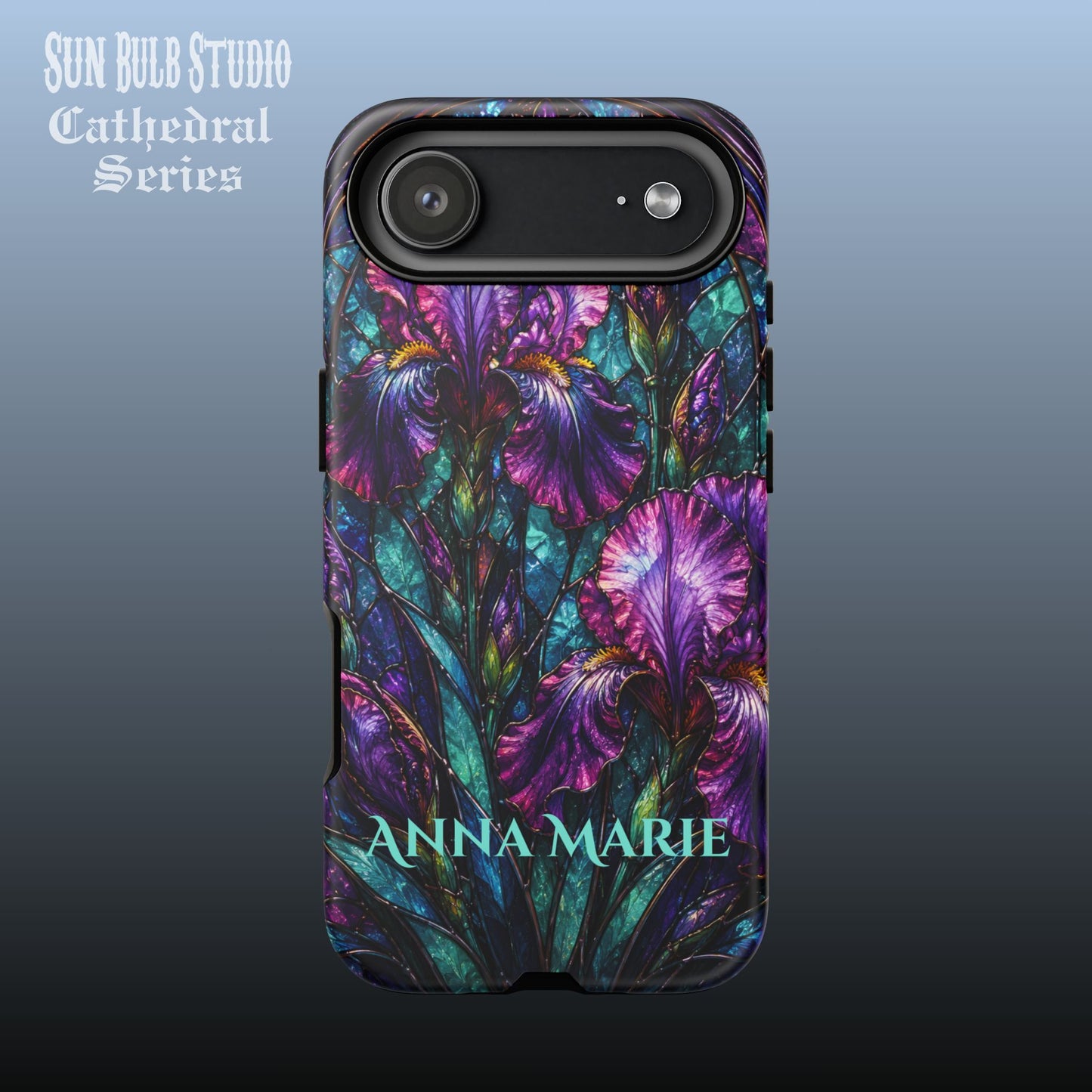 Cathedral Iris - Personalized Phone Case