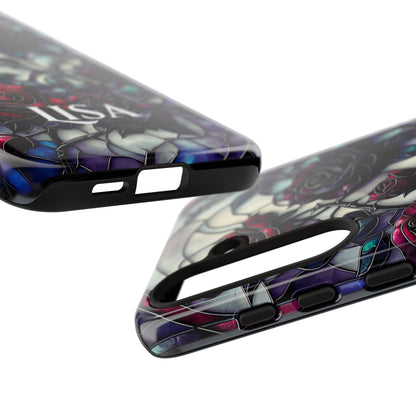 Cathedral Night Roses - Personalized Phone Case