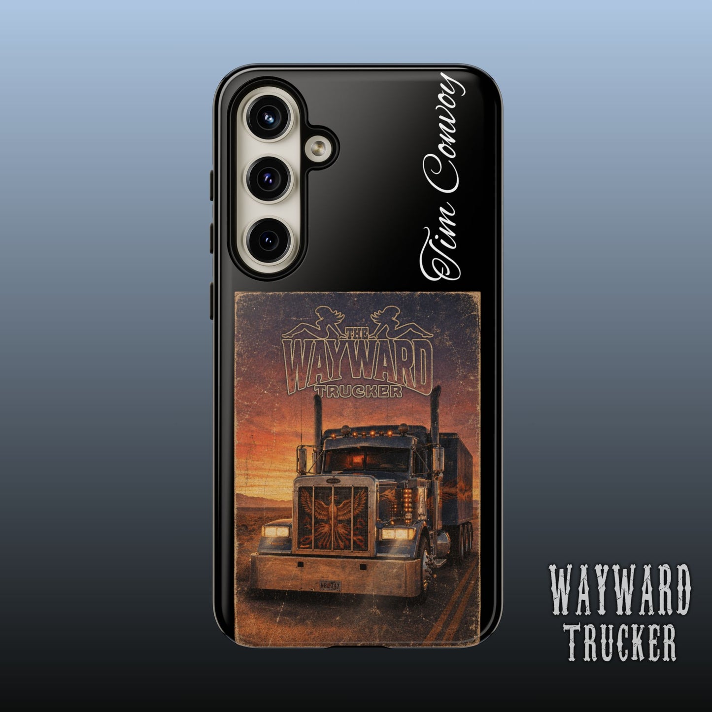 The Wayward Trucker™ Vintage Edition— Personalized Phone Case