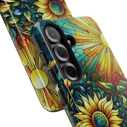 Cathedral Sunflowers - Personalized Phone Case