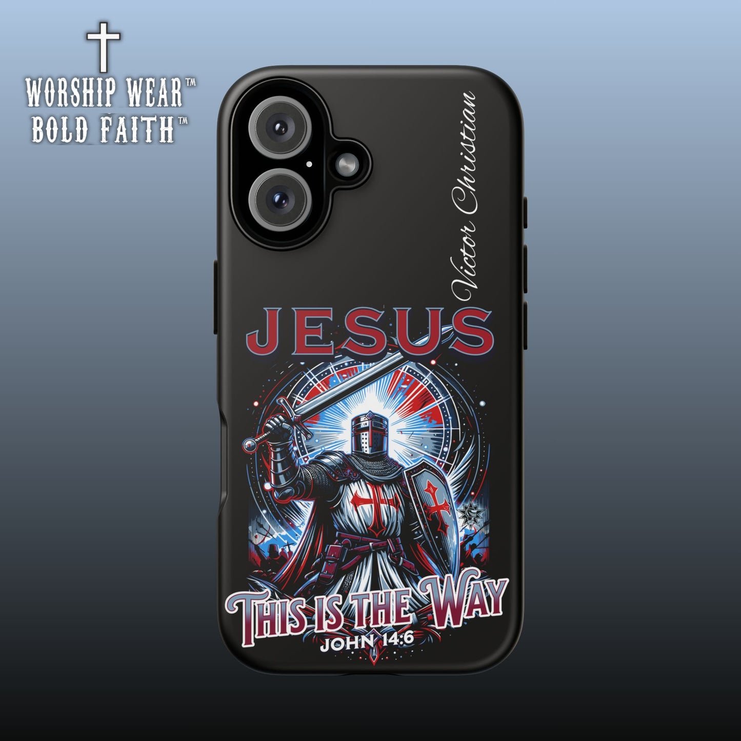 Jesus This is the Way— Personalized Phone Case