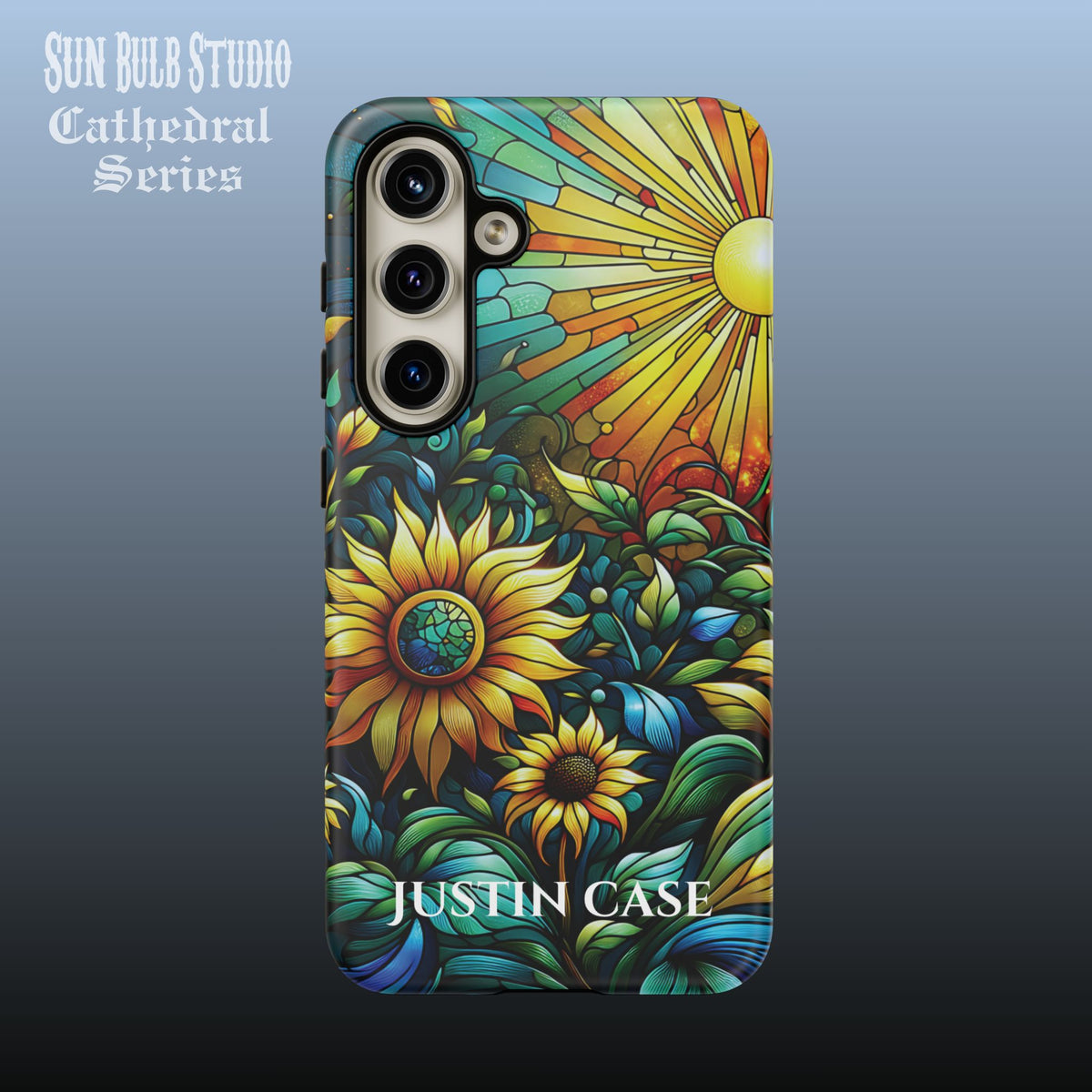 Cathedral Sunflowers - Personalized Phone Case