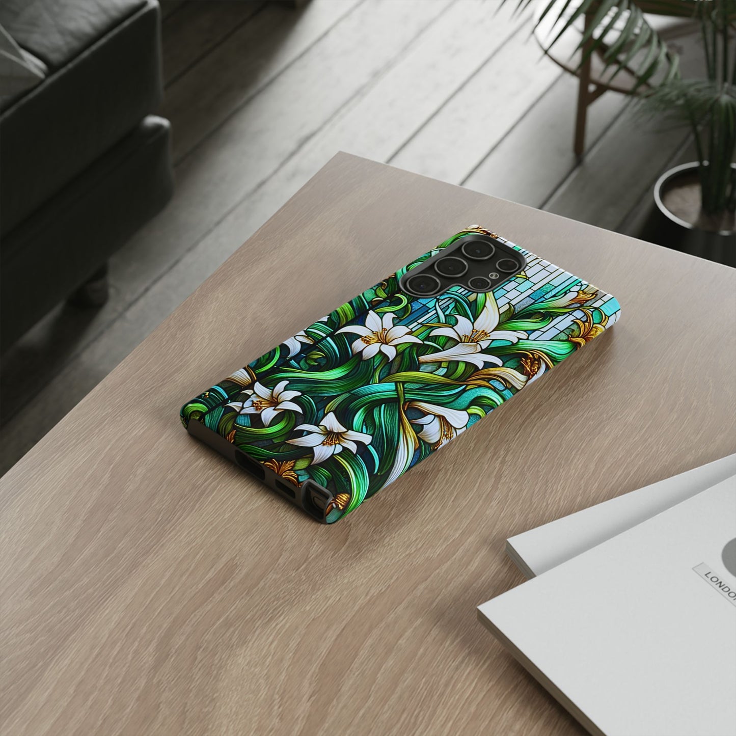 Cathedral Lilies – Phone Case