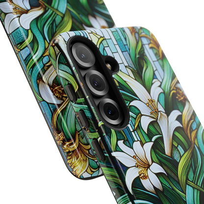Cathedral Lilies - Personalized Phone Case