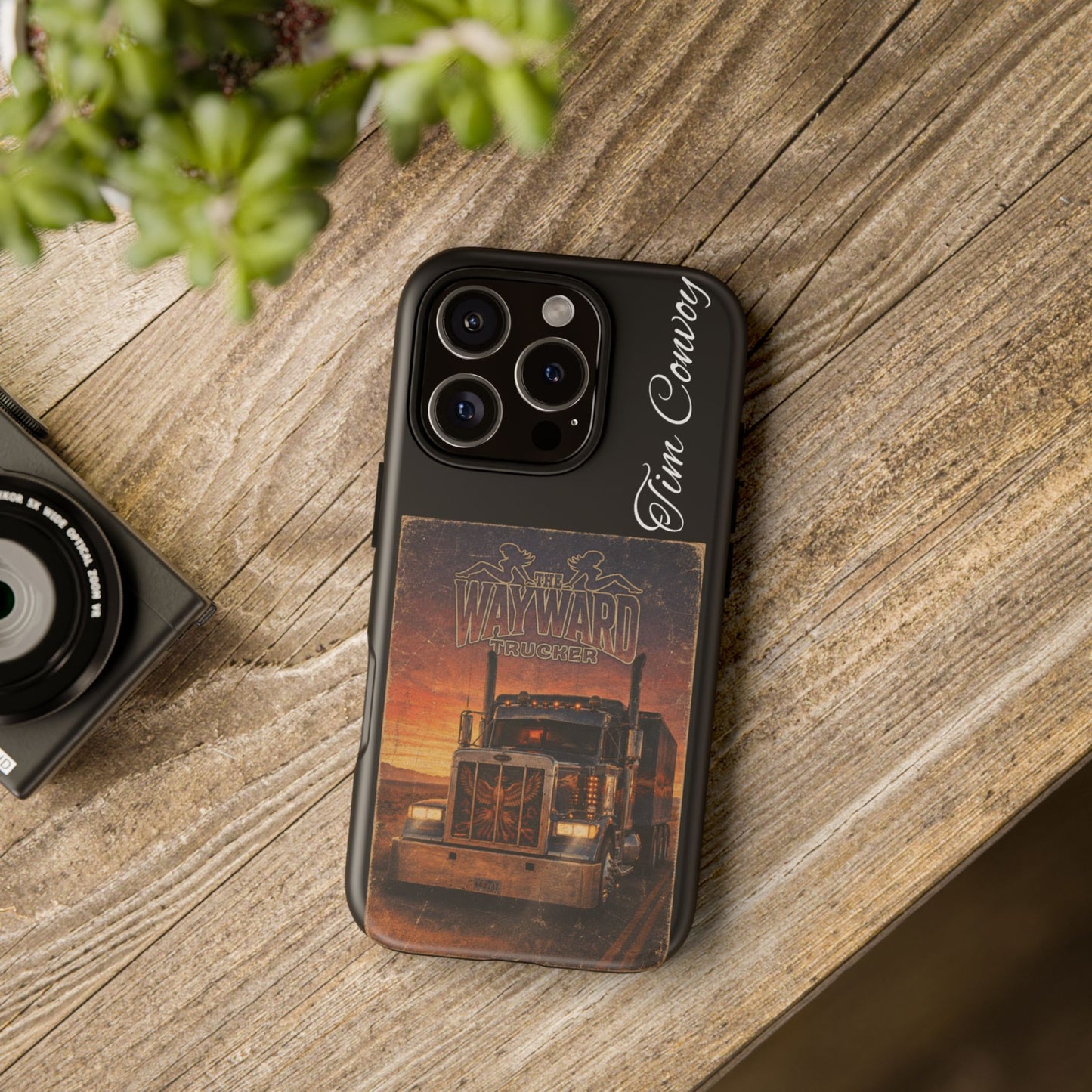 The Wayward Trucker™ Vintage Edition— Personalized Phone Case