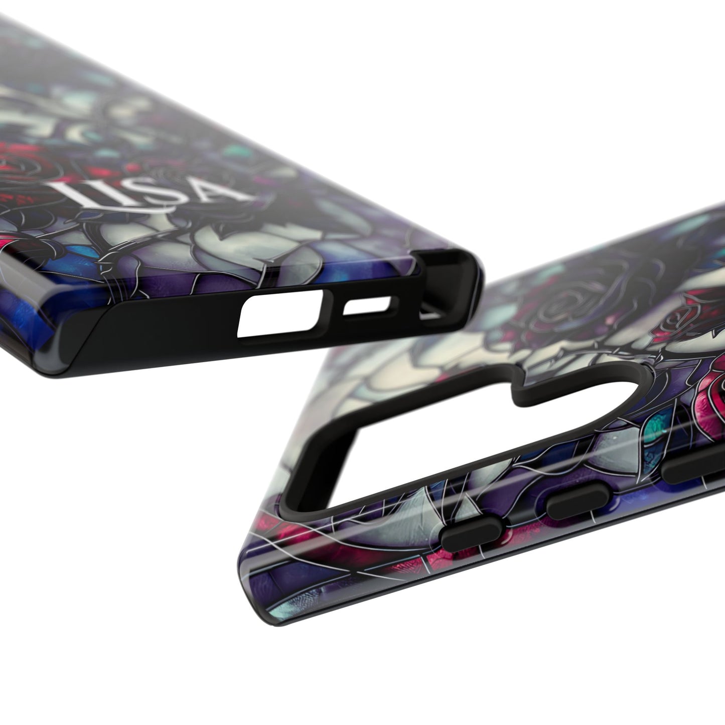 Cathedral Night Roses - Personalized Phone Case