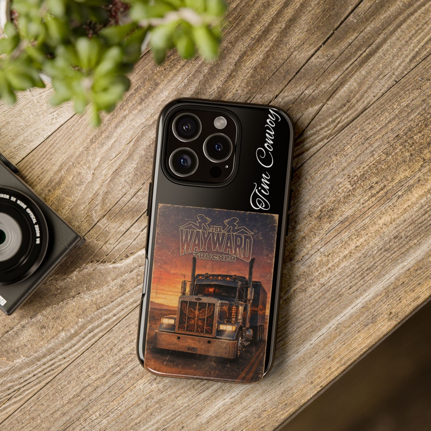The Wayward Trucker™ Vintage Edition— Personalized Phone Case