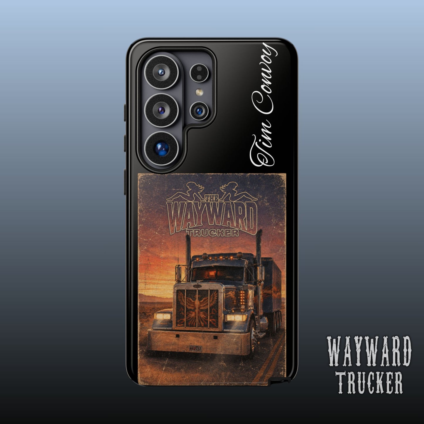 The Wayward Trucker™ Vintage Edition— Personalized Phone Case
