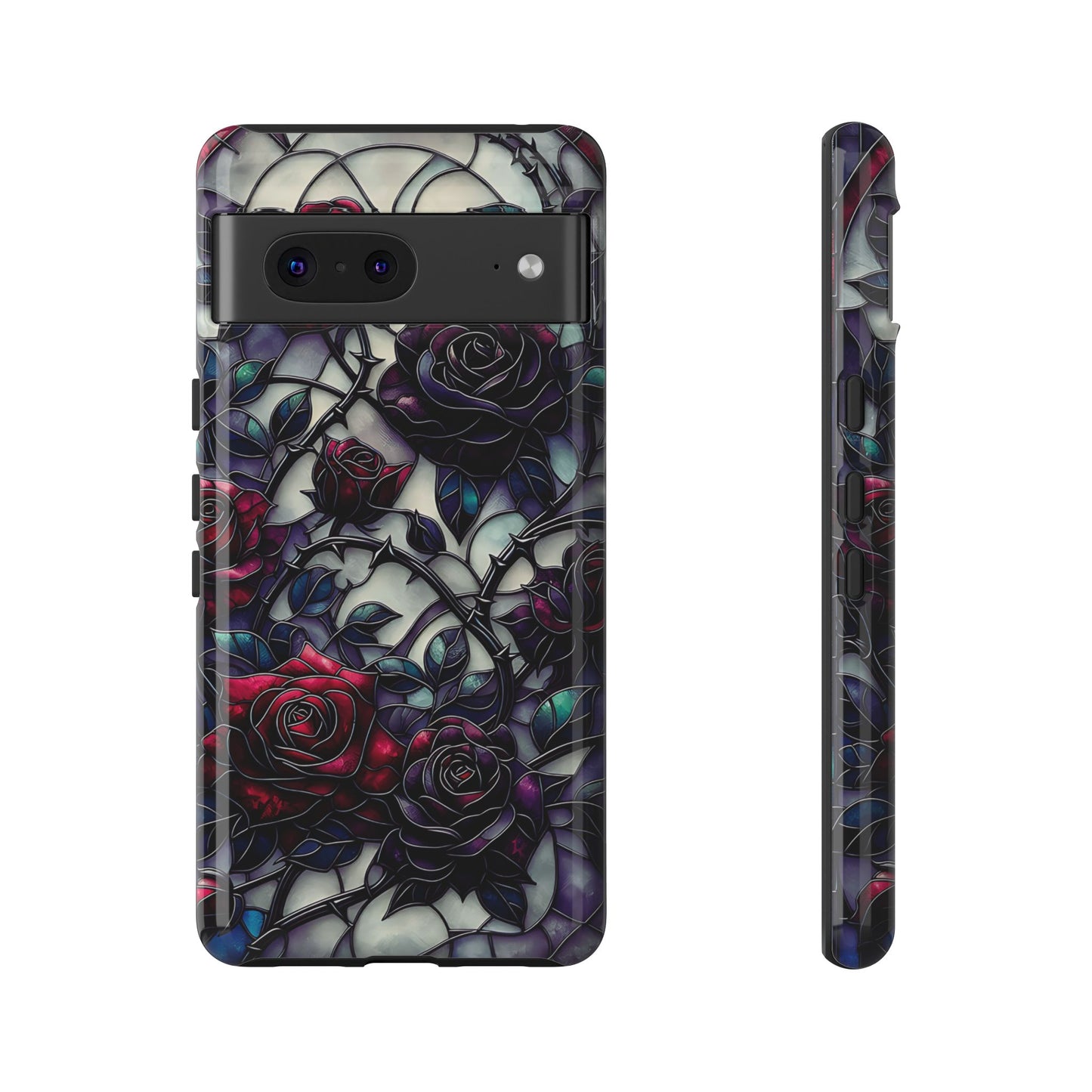 Cathedral Night Roses – Phone Case