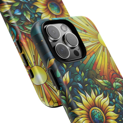 Cathedral Sunflowers - Personalized Phone Case