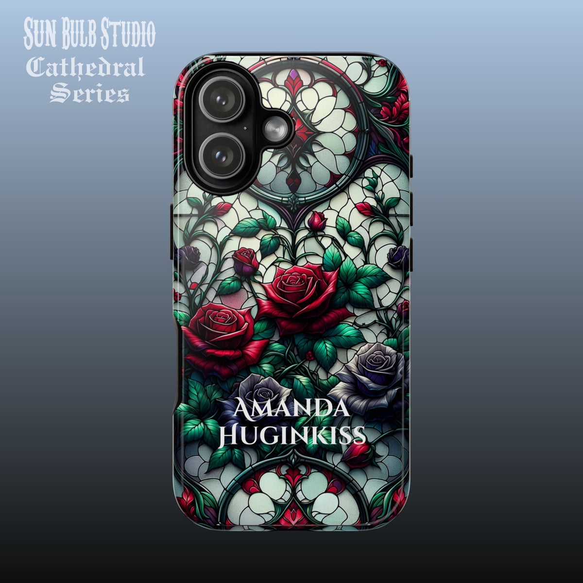 Cathedral Dawn Roses - Personalized Phone Case