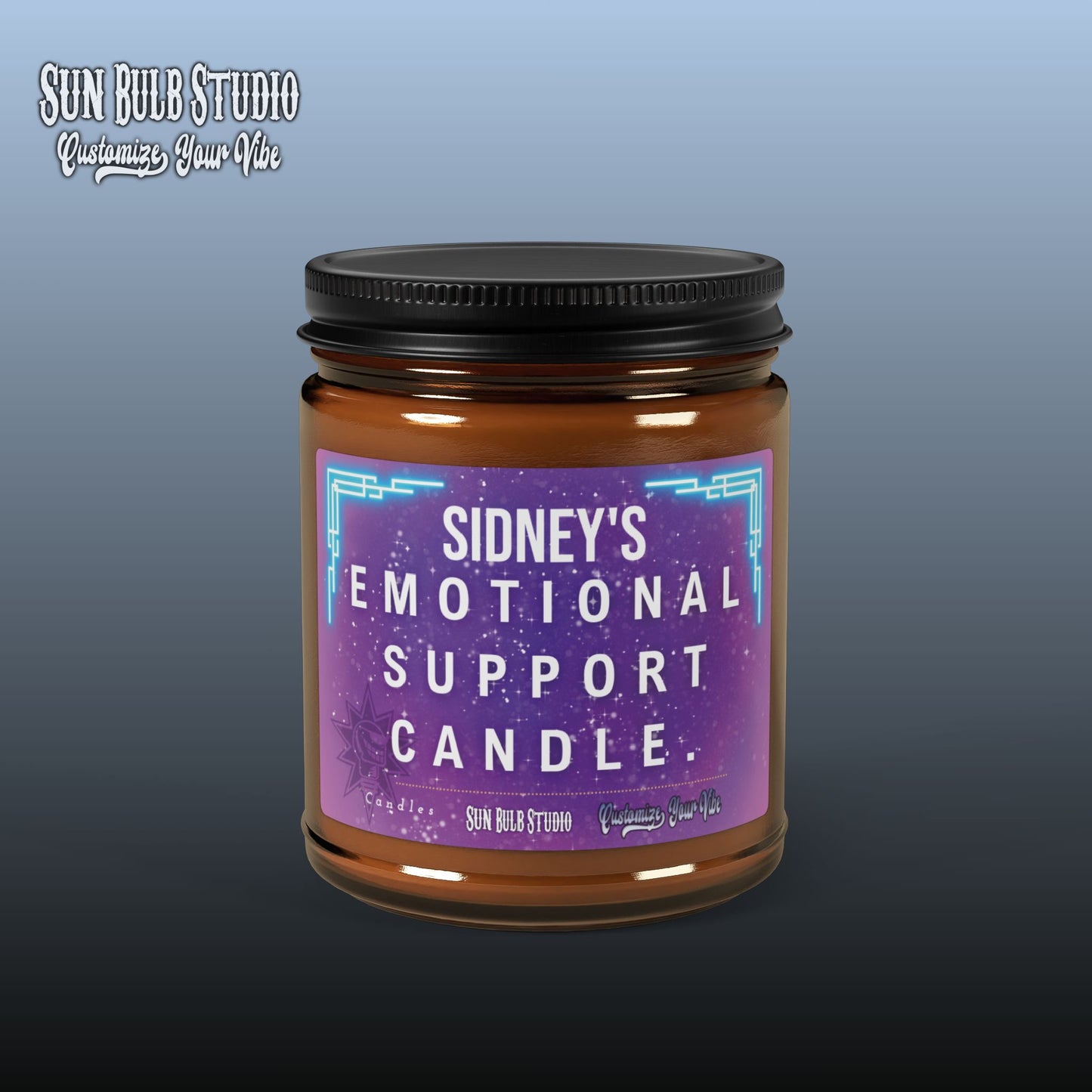 Customize Your Vibe™ Personalized Candle – Emotional Support Candle