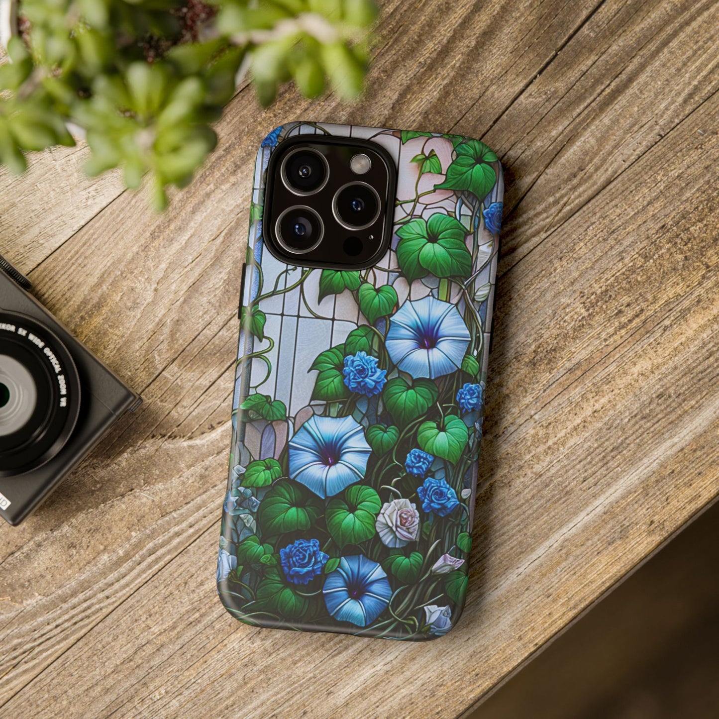 Cathedral Morning Glories – Phone Case