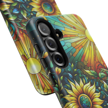 Cathedral Sunflowers - Personalized Phone Case