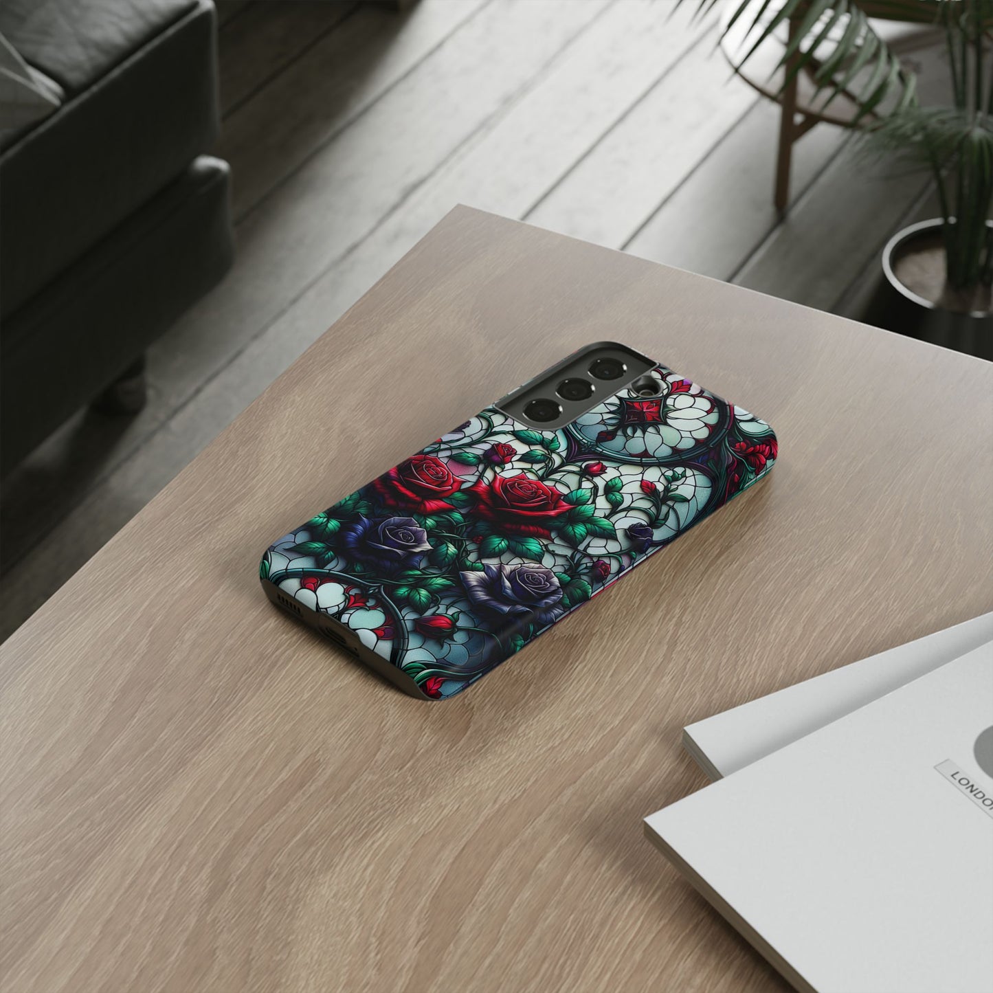 Cathedral Dawn Roses - Phone Case