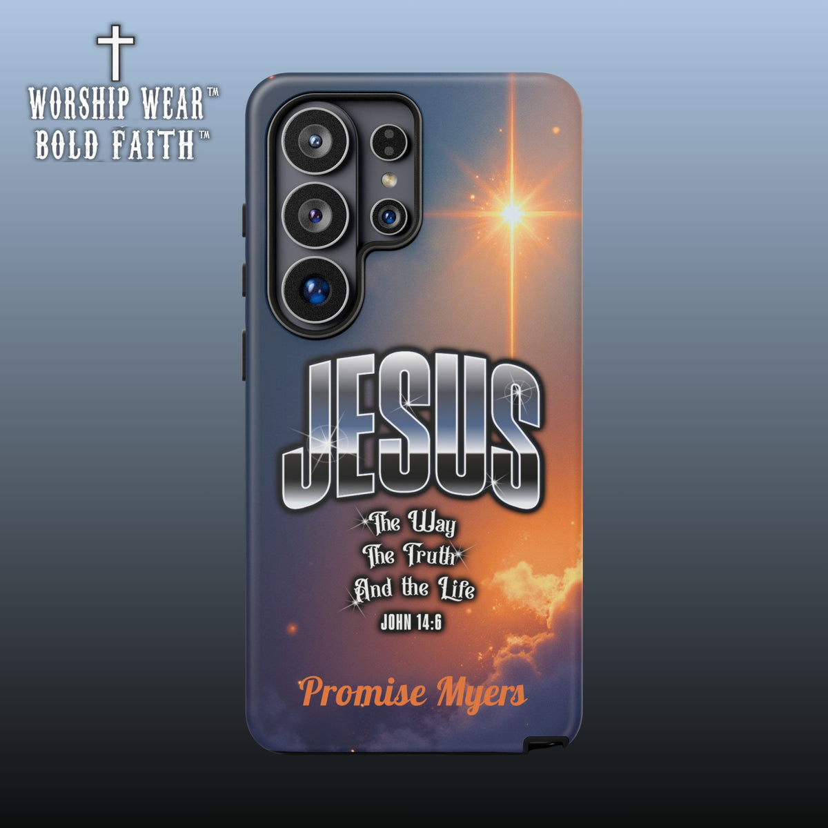 Jesus — The Way, The Truth & The Life — Personalized Phone Case