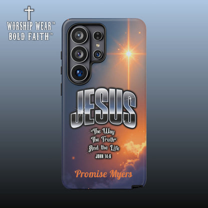 Jesus — The Way, The Truth & The Life — Personalized Phone Case