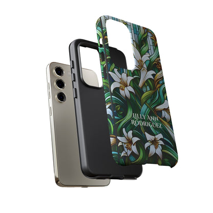 Cathedral Lilies - Personalized Phone Case