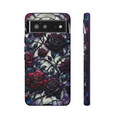 Cathedral Night Roses – Phone Case
