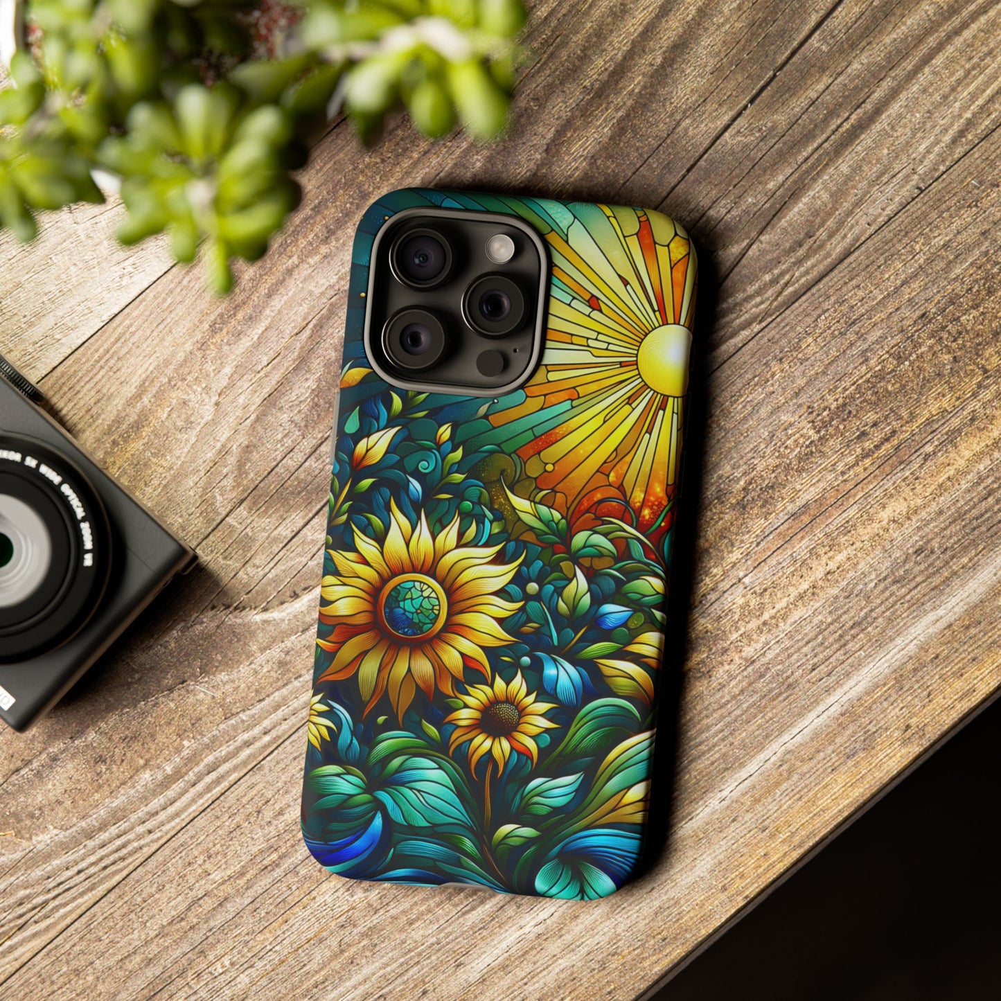 Cathedral Sunflowers – Phone Case