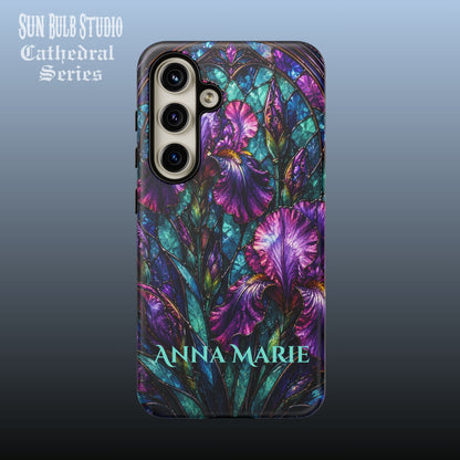 Cathedral Iris - Personalized Phone Case