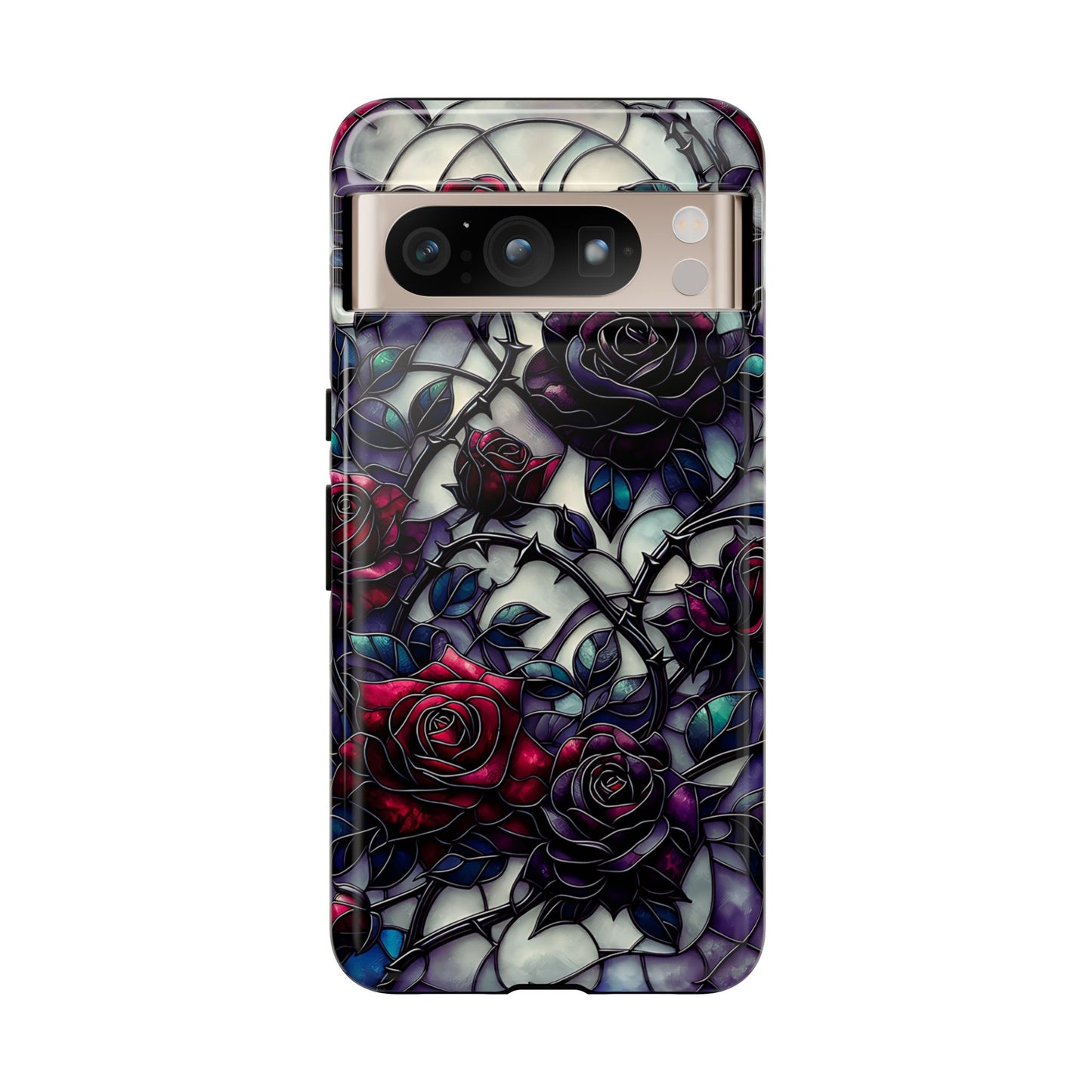 Cathedral Night Roses – Phone Case