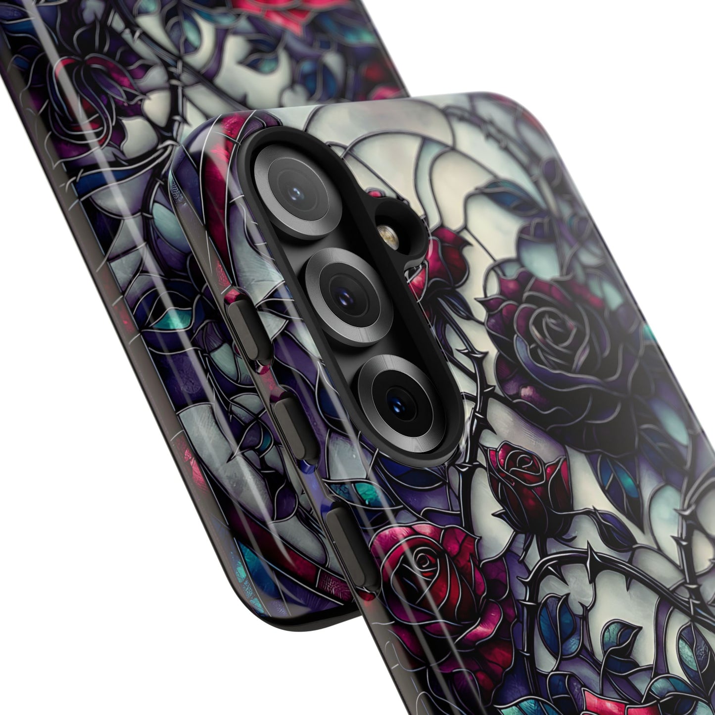 Cathedral Night Roses - Personalized Phone Case