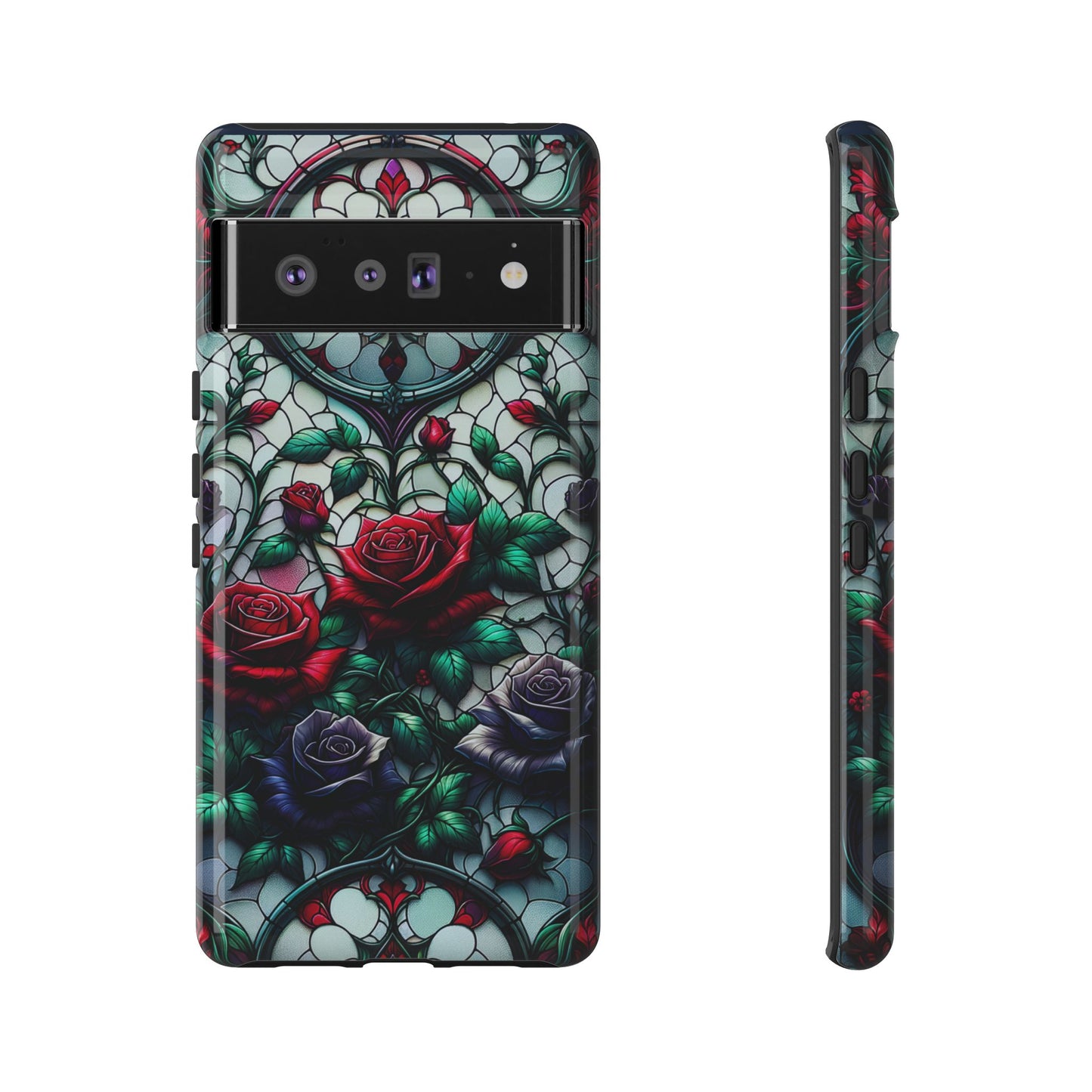 Cathedral Dawn Roses - Phone Case