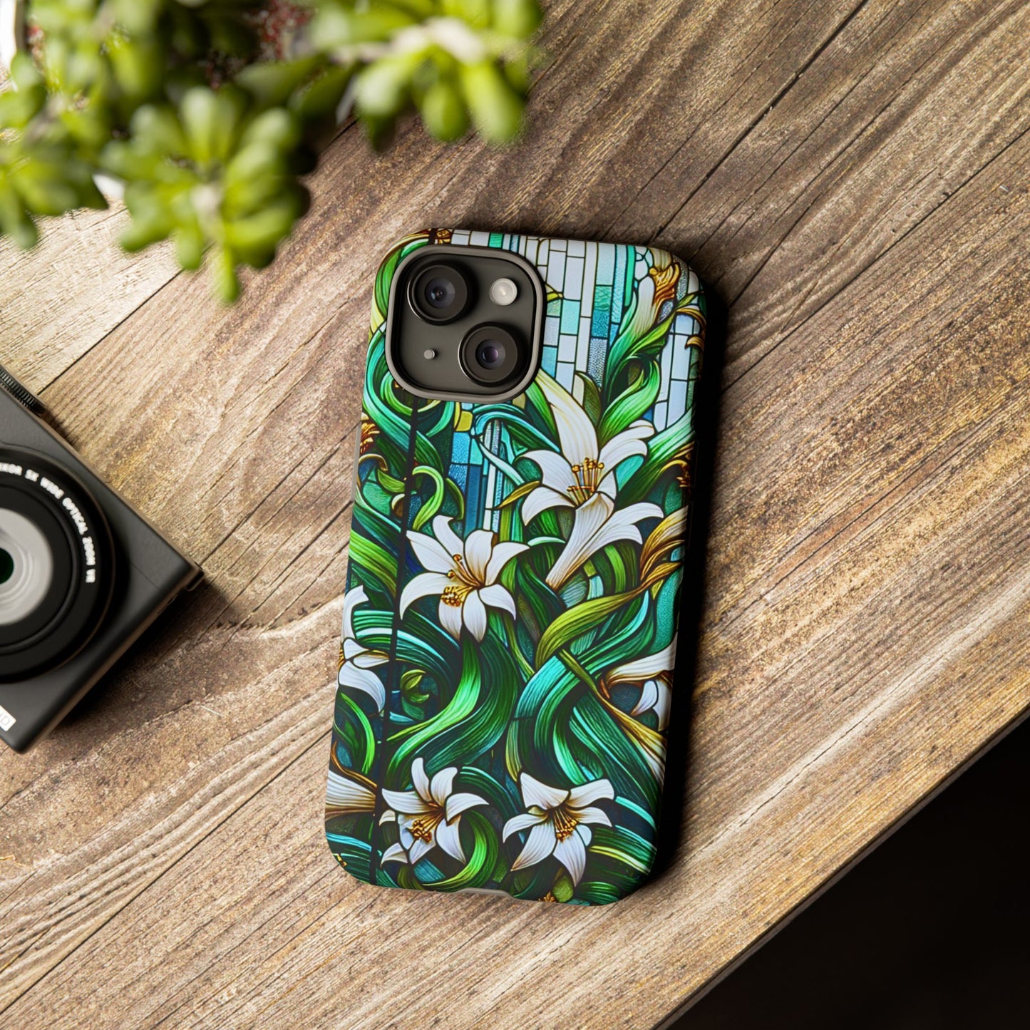 Cathedral Lilies – Phone Case