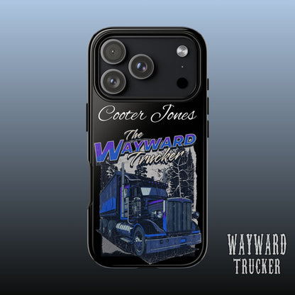 The Wayward Trucker™ Midnight Blue Edition— Personalized Phone Case