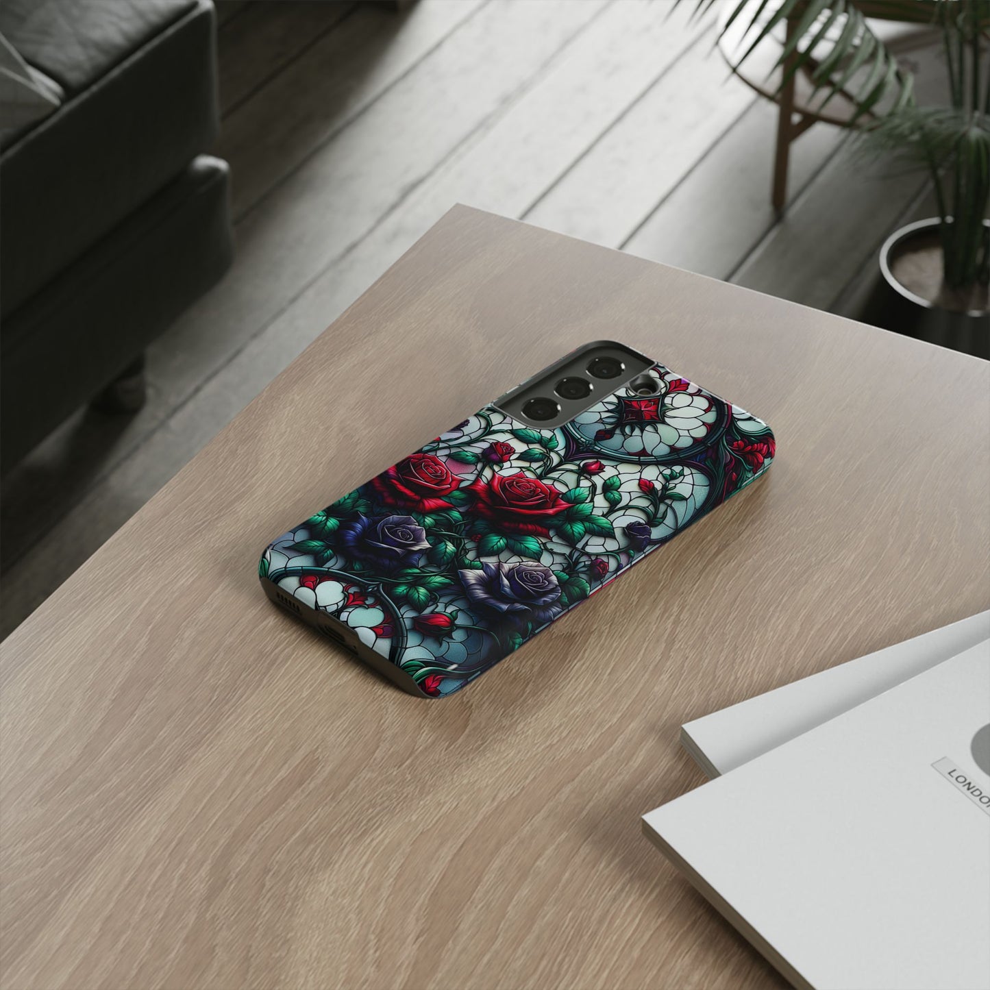 Cathedral Dawn Roses - Phone Case