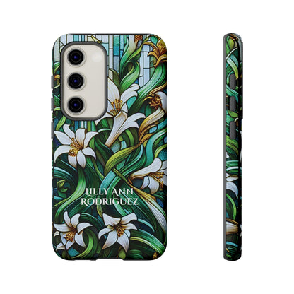 Cathedral Lilies - Personalized Phone Case
