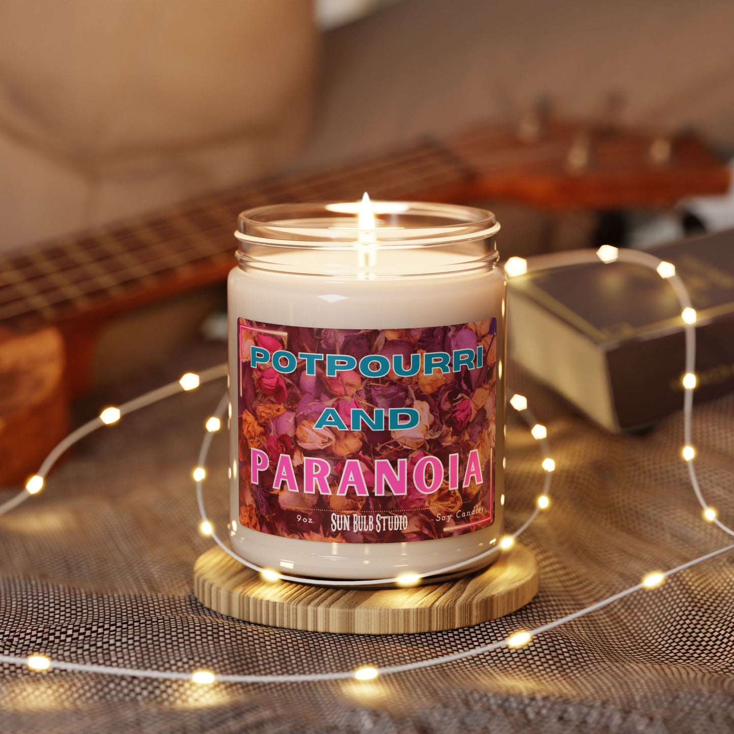 Potpourri and Paranoia 9oz Soy Candle