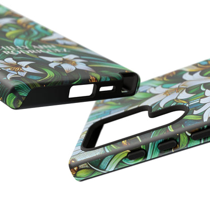 Cathedral Lilies - Personalized Phone Case