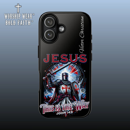 Jesus This is the Way— Personalized Phone Case