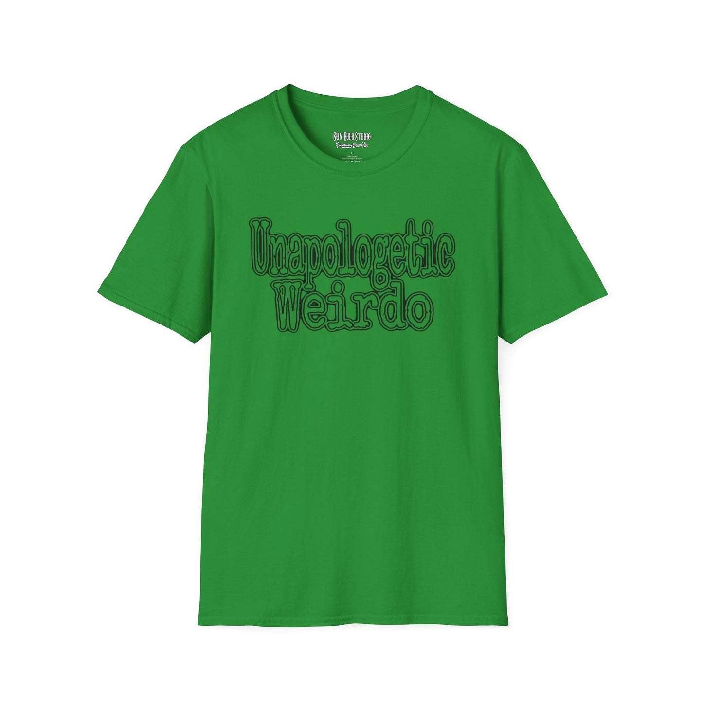 Unapologetic Weirdo T-Shirt | Unisex Softstyle Tee for Quirky Souls