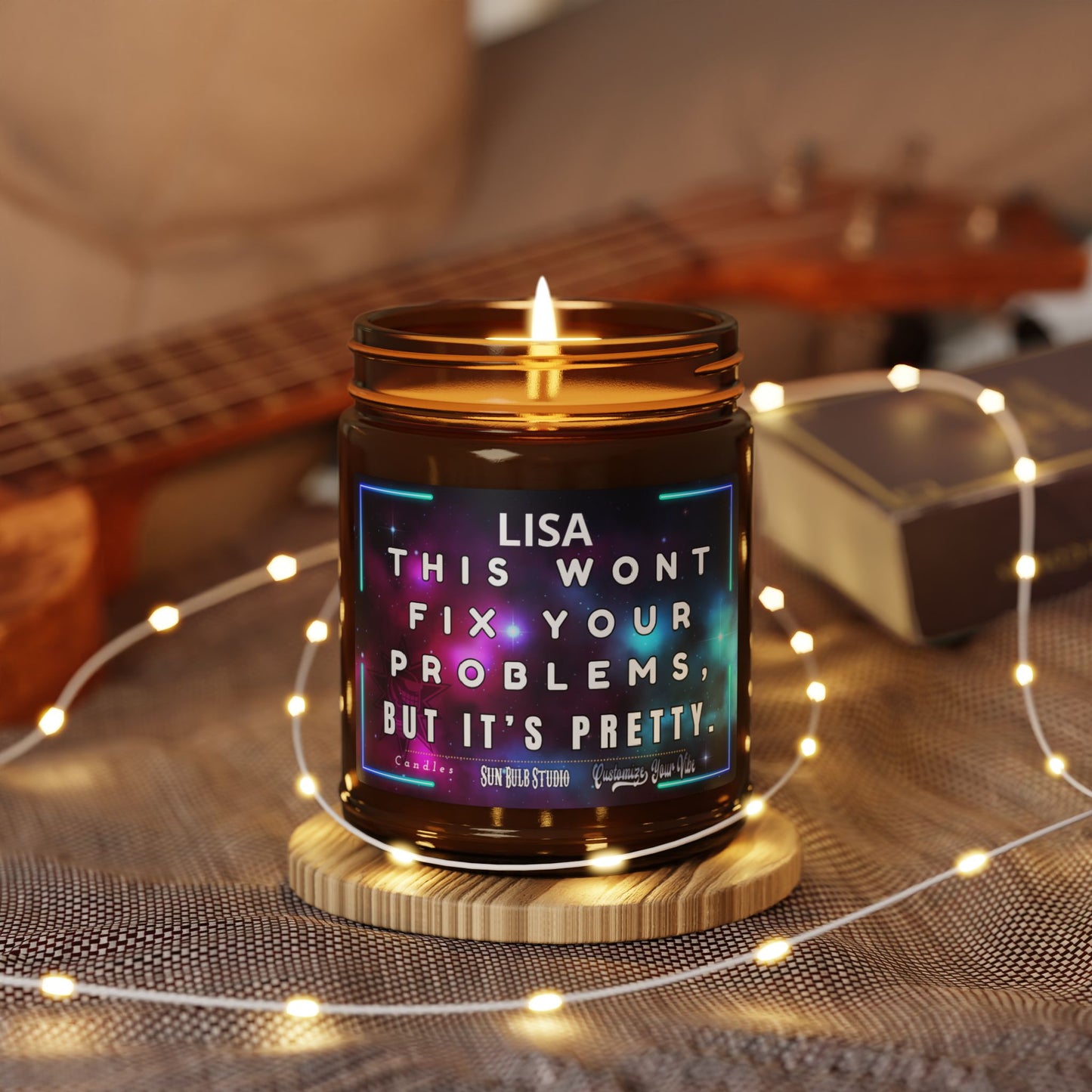 Customize Your Vibe™ Personalized Candle – This Won't Fix Your Problems