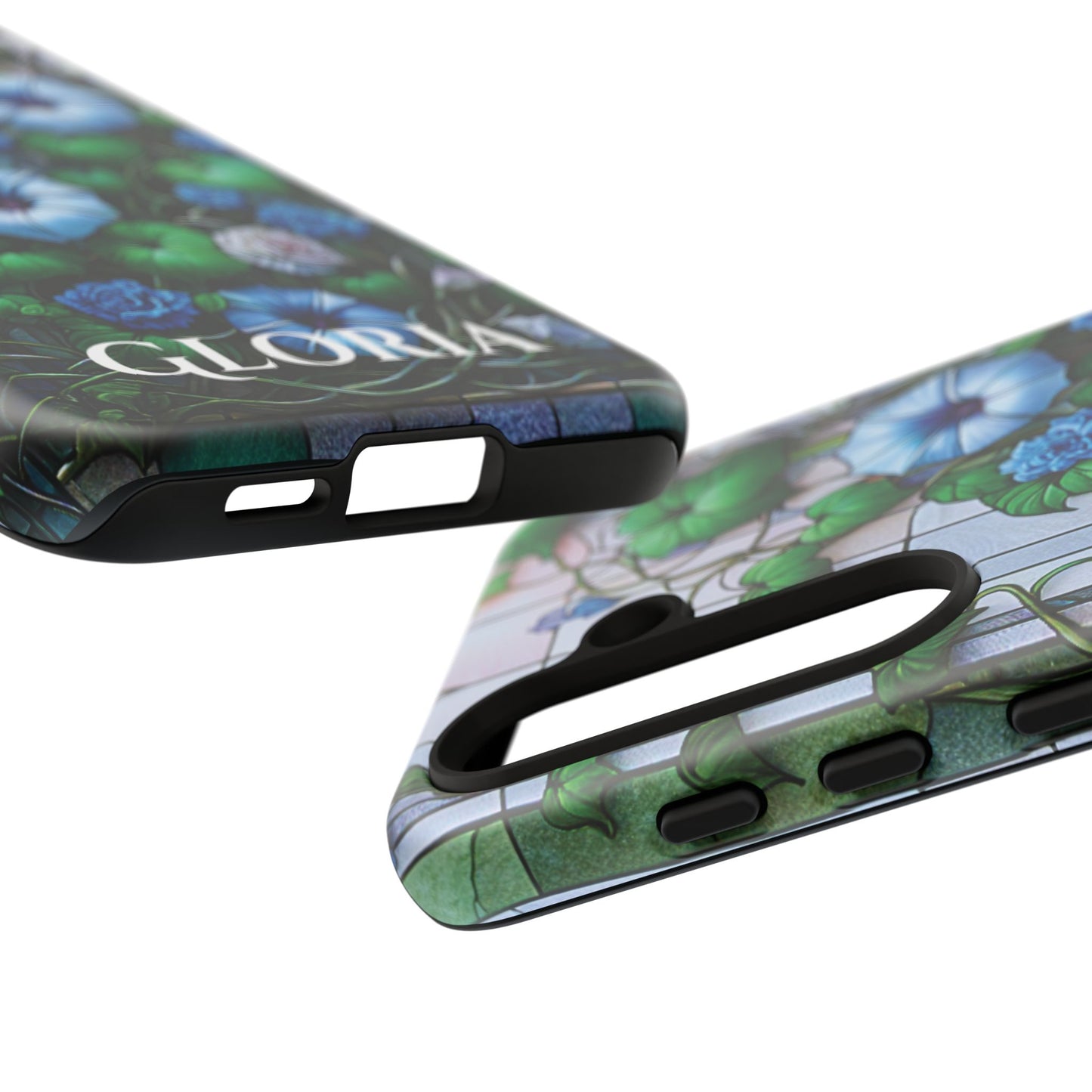 Cathedral Morning Glories - Personalized Phone Case
