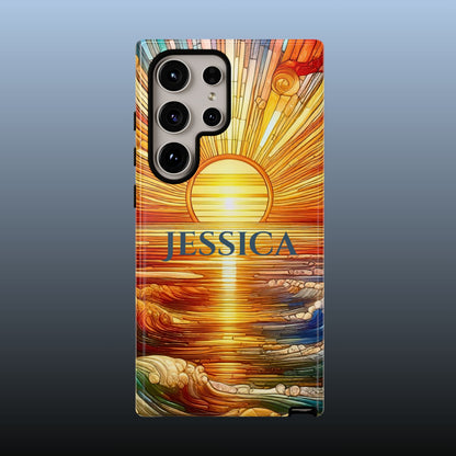 Cathedral Sunrise - Personalized Phone Case