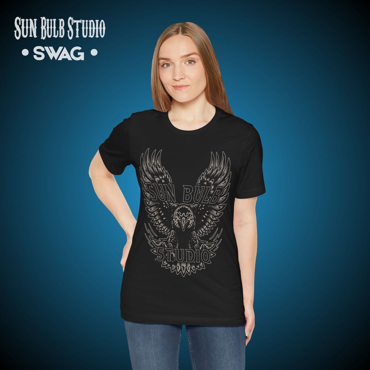 Sun Bulb Studio™ Soaring Eagle Tee