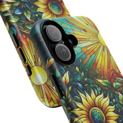 Cathedral Sunflowers - Personalized Phone Case