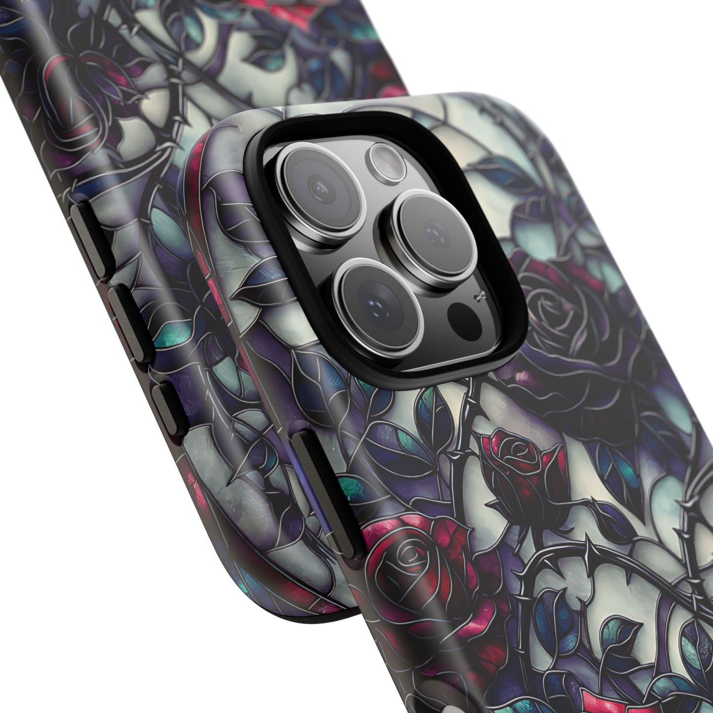 Cathedral Night Roses – Phone Case