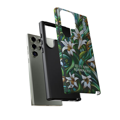 Cathedral Lilies - Personalized Phone Case