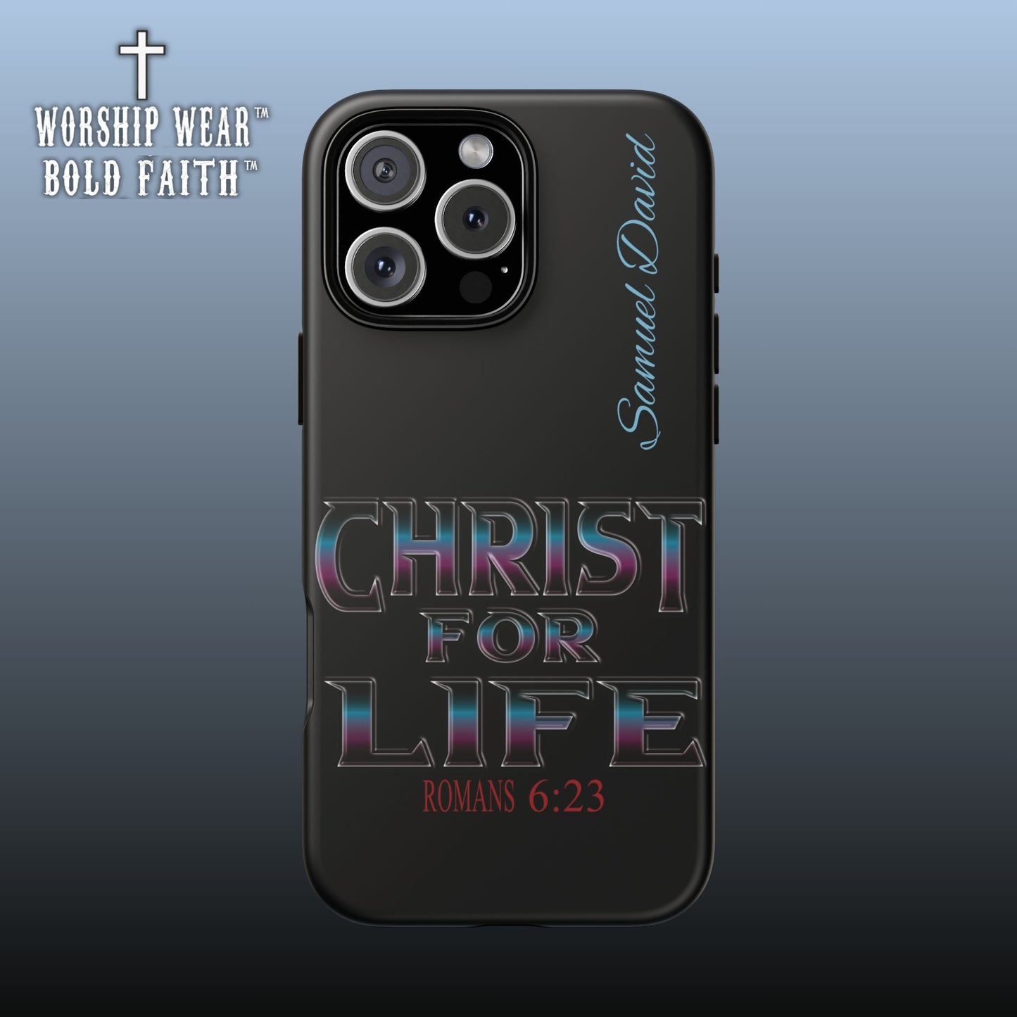 Christ for Life— Personalized Phone Case