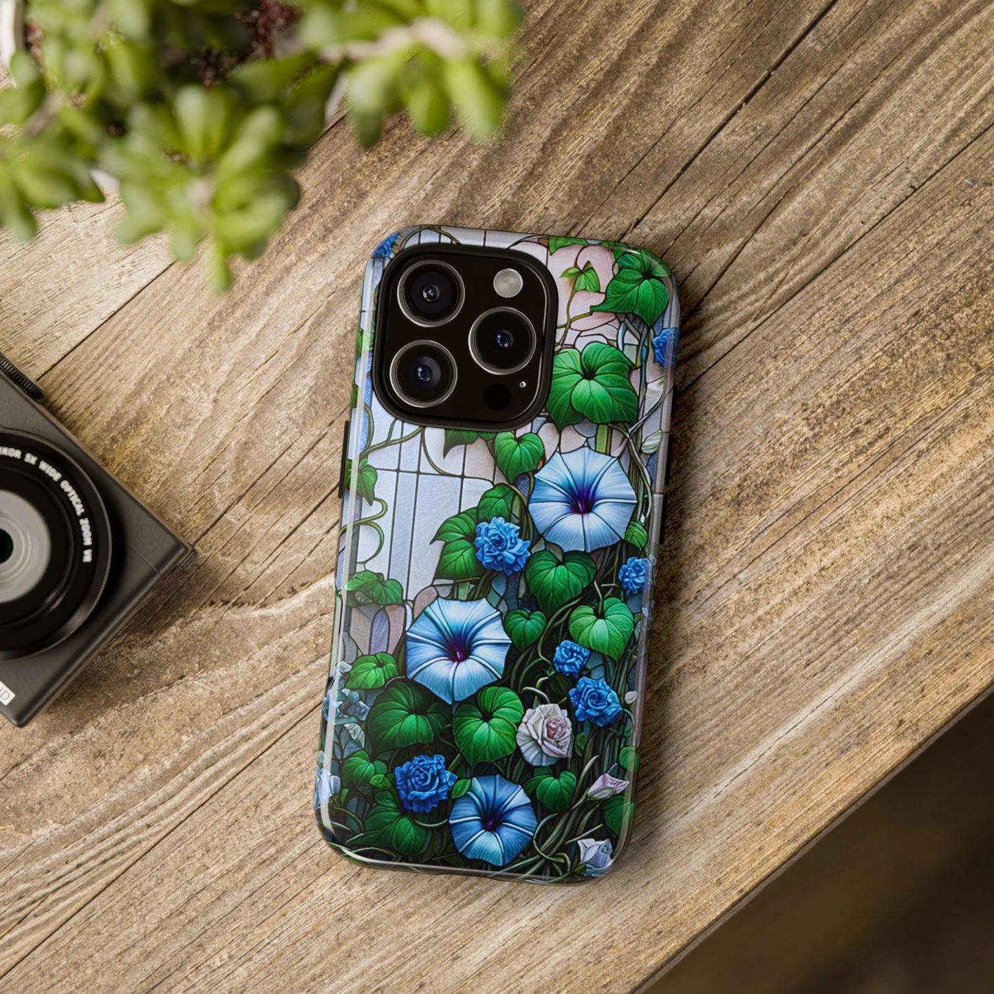 Cathedral Morning Glories – Phone Case