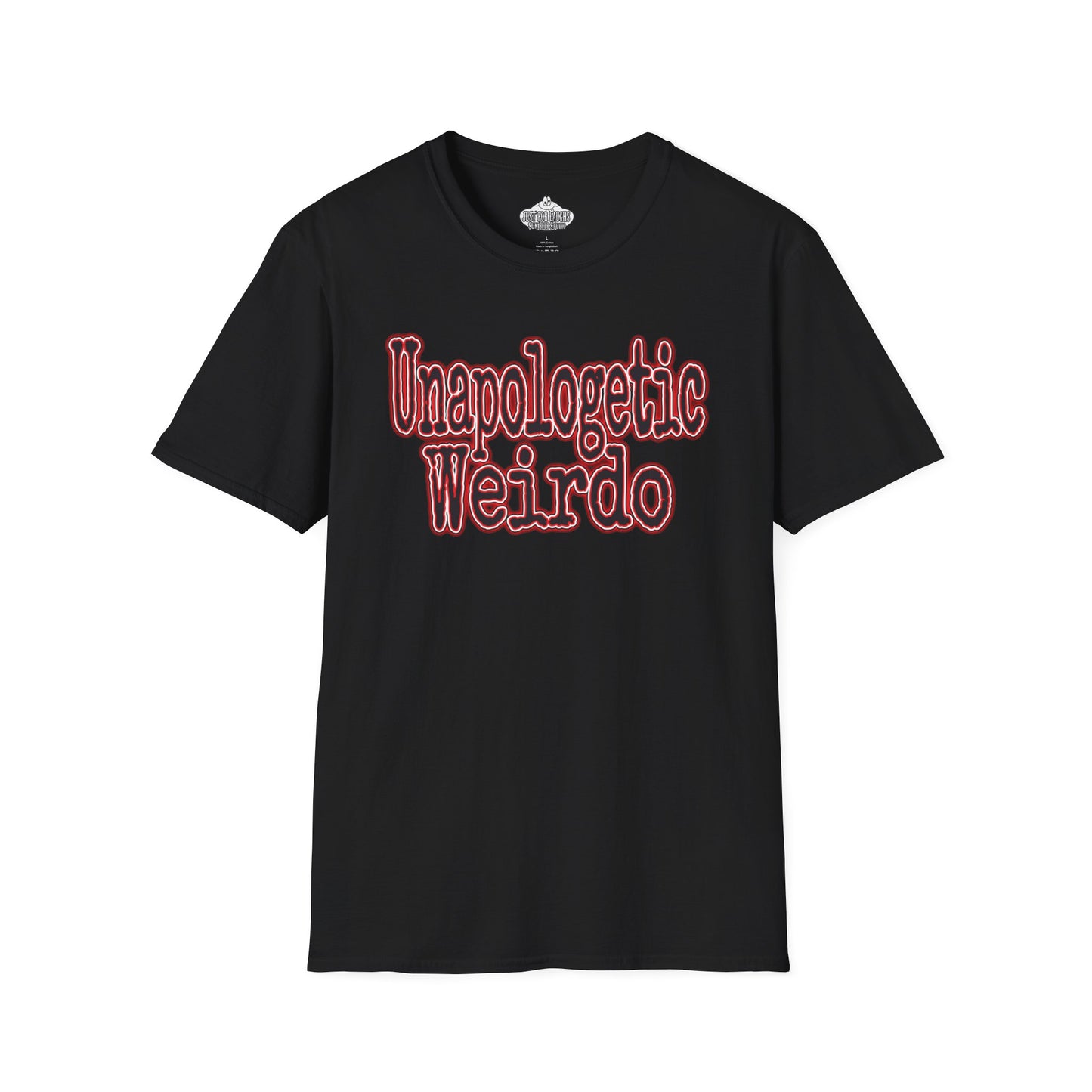 Unapologetic Weirdo Black and Red | T-Shirt